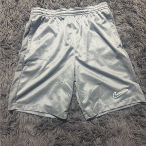 Nike Boys Gray Athletic Shorts